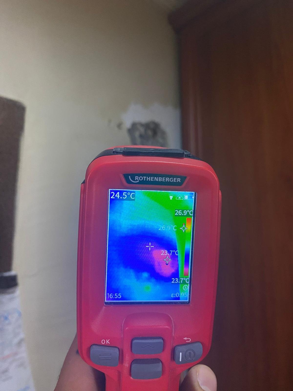 Aşağı İmrahor termal kamera su kaçağı tespiti Aşağı İmrahor su kaçağı tespiti termal kamera