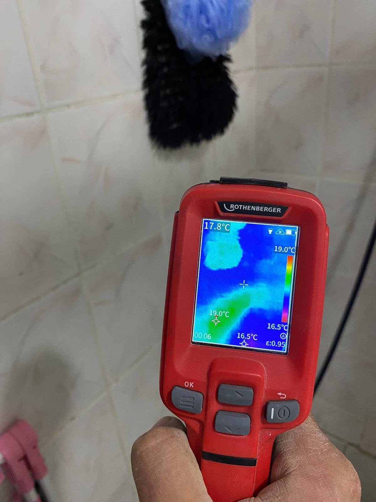 Umut su kaçağı tespiti termal kamera