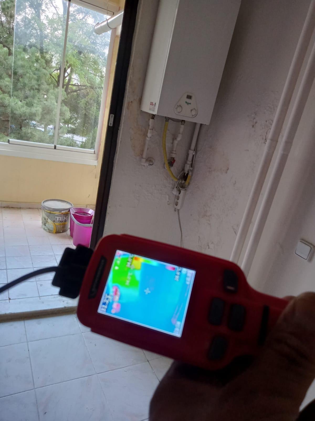 Devlet kalorifer tesisatı termal kamera ile hat kontrolü