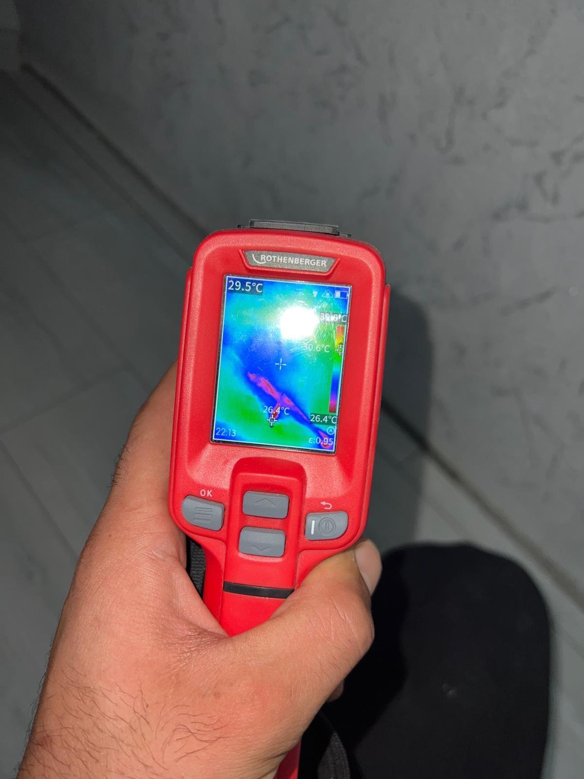 Gümüşdere termal kamera su kaçağı tespiti Gümüşdere su kaçağı tespiti termal kamera